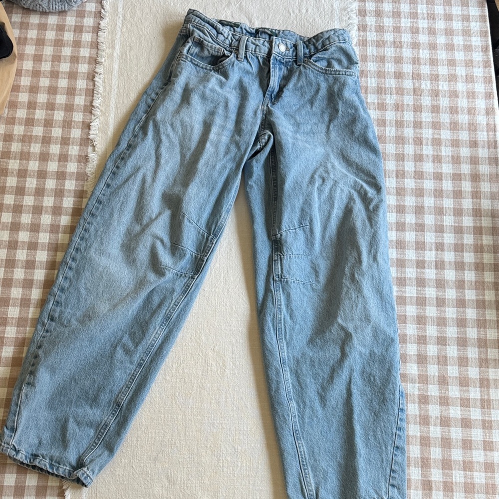 wild fable Light Blue Wide Leg Jeans